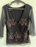 Zwart Vero Moda shirt - Maat S, Zwart, Ophalen of Verzenden, Zo goed als nieuw, Lange mouw