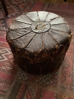 Poef Gratis af te halen oude Marokkaanse poef., Ophalen, Minder dan 50 cm, Gebruikt, Rond