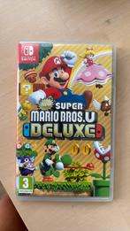 New Super Mario Bros. U Deluxe, Spelcomputers en Games, Games | Nintendo Switch, Ophalen of Verzenden, Zo goed als nieuw, Platform