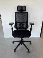 Bureaustoel FLEX met hoofdsteun, Zwart, Ophalen of Verzenden, Zo goed als nieuw, Bureaustoel