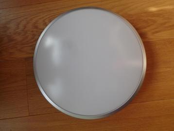 12W LED plafondlamp zilverkleurige rand doorsnee 30 cm  beschikbaar voor biedingen