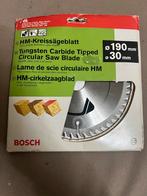 Bosch HM-Cirkelzaagblad 190mm - Nieuwstaat, Doe-het-zelf en Verbouw, Cirkelzaag, Ophalen of Verzenden, Zo goed als nieuw, 30 tot 70 mm