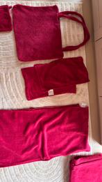 Handdoek Set 8 stuks met tas ZACHT, Ophalen of Verzenden, Nieuw, Roze, Handdoek
