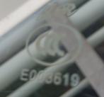 Ronde glasplaat 114/115cm, Tuin en Terras, Ophalen, Gebruikt, Rond