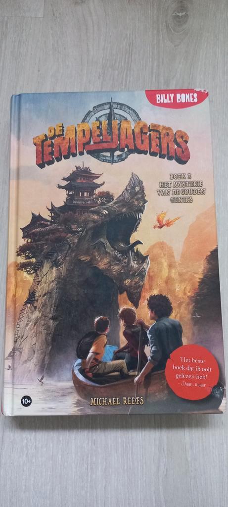 De Tempeljagers: Het mysterie van de Gouden Feniks, Boeken, Kinderboeken | Jeugd | 10 tot 12 jaar, Zo goed als nieuw, Ophalen of Verzenden