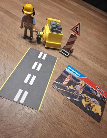Playmobil Bouwvakker met randensnijder 71185 City Action beschikbaar voor biedingen