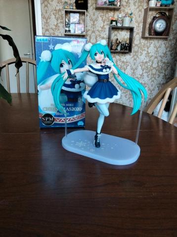 Hatsune Miku christmas 2020 blue version figure beschikbaar voor biedingen