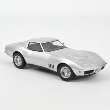 Chevrolet Corvette 1969 Grijs Schaal 1/18 Norev Ref. 189032 beschikbaar voor biedingen