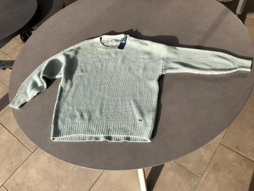 Nieuwe ijsblauwe Hollister trui, mt S = L beschikbaar voor biedingen
