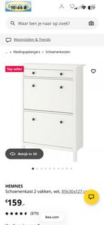 IKEA Hemnes schoenenkast, Ophalen, Zo goed als nieuw