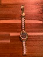 GENEVA Goudkleurig Horloge - Stijlvol Accessoire, Overige merken, Gebruikt, Polshorloge, Overige materialen