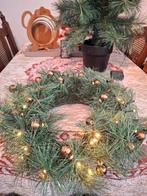 Mooie kerstkrans, Ophalen