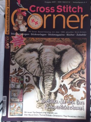 catalogus van crosstitch corner met borduurpatronen 2009 beschikbaar voor biedingen