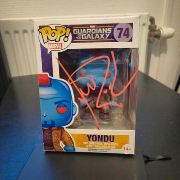 Funko Pop Marvel - 74 Yondu - gesigneerd Michael Rooker COA beschikbaar voor biedingen