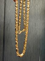 Prachtige 14 karaats gouden monte carlo ketting, Sieraden, Tassen en Uiterlijk, Kettingen, Ophalen of Verzenden, Goud