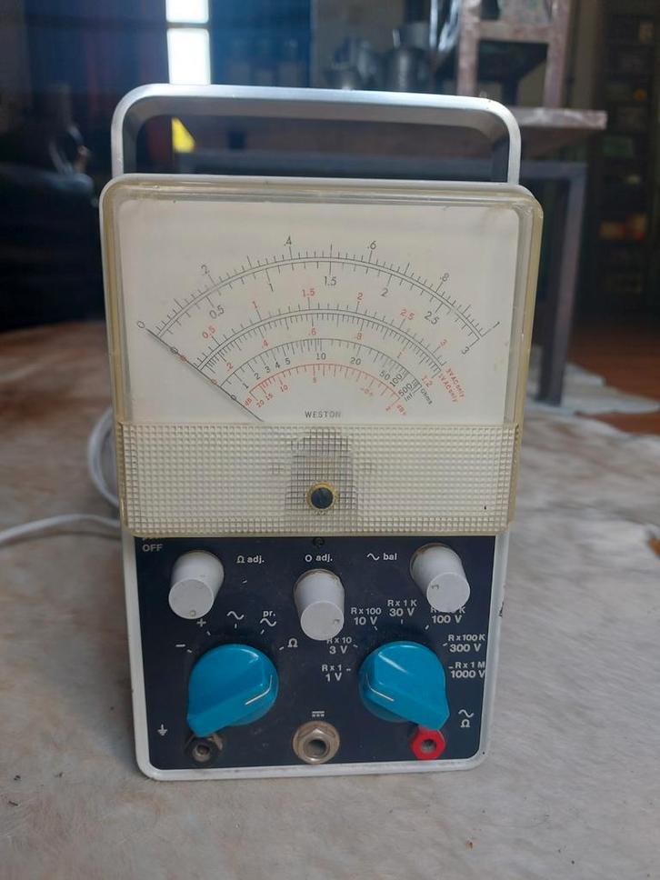 Buizen multimeter BEM 002 MBLE VTVM, Doe-het-zelf en Verbouw, Meetapparatuur, Gebruikt, Multimeter, Ophalen of Verzenden