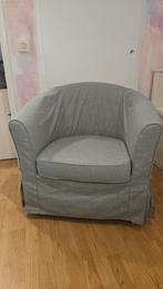 Ikea Fauteuil met Grijze Hoes, Huis en Inrichting, Ophalen, Gebruikt, 75 tot 100 cm, 75 tot 100 cm