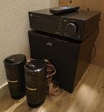 JVC 2.1 "Woodcone" speaker set, Audio, Tv en Foto, Home Cinema-sets, Ophalen, Gebruikt, JVC, 2.1-systeem