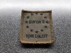 Borstembleem  - EUFOR  5    1 ( NLD ) LOT  /  53X49 MM., Verzamelen, Ophalen of Verzenden, Landmacht, Embleem of Badge