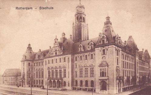 04640 - Rotterdam - Stadhuis - gel. 1932, Verzamelen, Ansichtkaarten | Nederland, Gelopen, Zuid-Holland, 1920 tot 1940, Verzenden