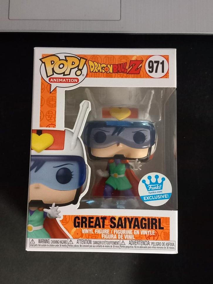 Funko Pop! Dragon Ball Z Great Saiyagirl 971 NM, Verzamelen, Poppetjes en Figuurtjes, Zo goed als nieuw, Verzenden