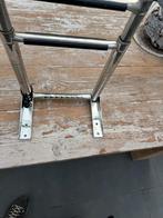 RVS Zwemtrap - 3 Treden - Telescopisch, Ophalen of Verzenden, Gebruikt, Overige typen