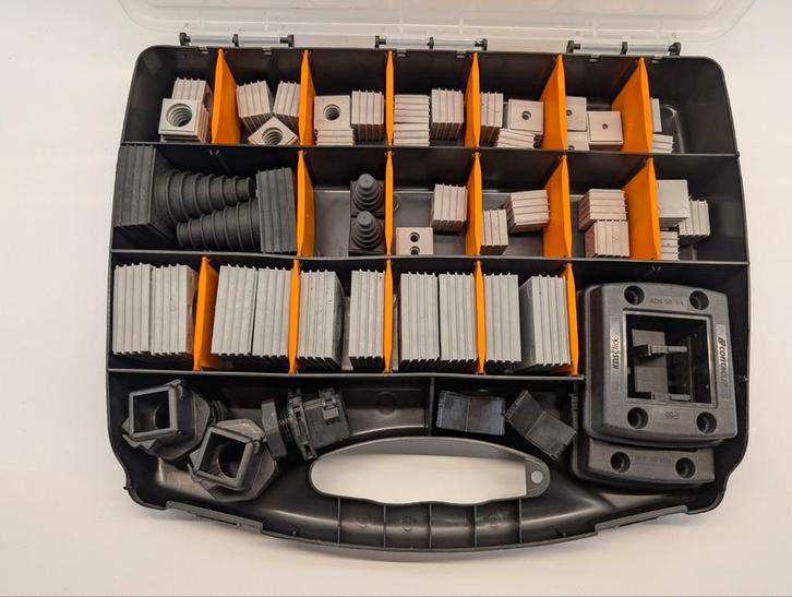 ContaClip KDS Click Kabeldoorvoer Assortiment, Doe-het-zelf en Verbouw, Elektra en Kabels, Ophalen of Verzenden