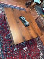 Houten Salontafel met Lades, Ophalen, Gebruikt, 50 tot 100 cm, 50 tot 100 cm