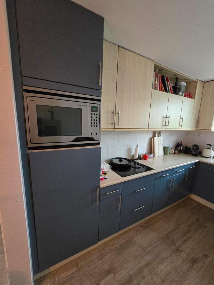 Complete Keuken met Inbouwapparatuur, Witgoed en Apparatuur, Magnetrons, Gebruikt, Inbouw, Combimagnetron, 45 tot 60 cm, Grill