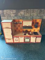 Vintage poppenhuis keuken blok(blik en speelgoed), Ophalen of Verzenden, Gebruikt, Poppenhuis