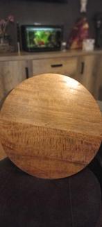 Vida XL tafelblad mango hout 51cm, Huis en Inrichting, Woonaccessoires | Schalen en Manden, Ophalen of Verzenden, Zo goed als nieuw