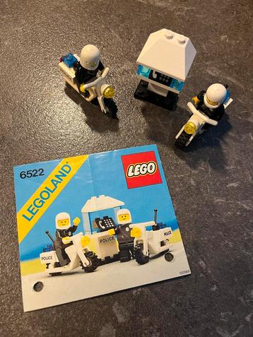 Vintage Lego 6522 Politie Motor Eenheid beschikbaar voor biedingen