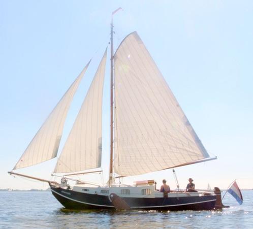 Zeeschouw Johannette te koop, Watersport en Boten, Platbodems, Zo goed als nieuw, 6 tot 9 meter, Staal, Diesel, Ophalen