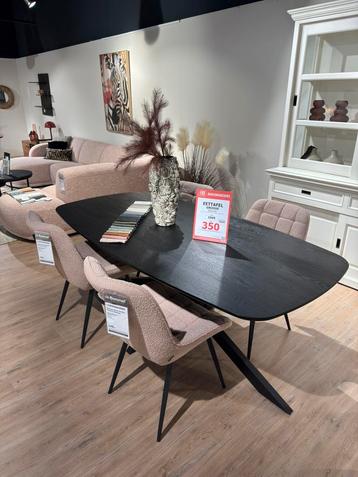 Buitenkans! Eetafel Deens Ovaal Groove (200x100) beschikbaar voor biedingen