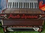 Accordeon,Paolo Soprani,80 bas,italia,koffer, Muziek en Instrumenten, Accordeons, Ophalen, Gebruikt, 80-bas, Overige merken