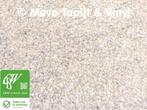 Tapijt, Colour Full 169 Pearl, lengte 6.10 mtr, gratis staal, MeVo tapijt en vinyl, Nieuw, Ophalen of Verzenden, Crème