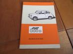 Instructieboek Fiat 600 D ca 1965 13e druk, nieuwstaat!, Auto diversen, Handleidingen en Instructieboekjes, Ophalen of Verzenden