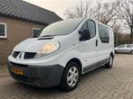 Renault Trafic 2.0 dCi T29 L1H1 DC Eco 2012 AIRCO Dubbel Cab, Auto's, Bestelauto's, Voorwielaandrijving, Euro 5, 15 km/l, 4 cilinders