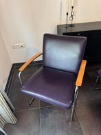 Leolux stoelen echt leer, Huis en Inrichting, Stoelen, Ophalen, Zo goed als nieuw, Leer