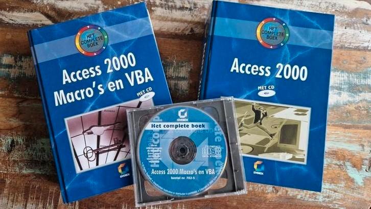 Microsoft Access 2000 boeken + CD - Nieuwstaat!, Boeken, Informatica en Computer, Nieuw, Programmeertaal of Theorie, Ophalen of Verzenden