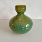 mondgeblazen DutZ collection vaas, Ophalen of Verzenden, Minder dan 50 cm, Groen, Glas