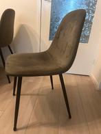 Leenbakker olijfgroene eetstoelen, Ophalen, Overige kleuren, Zo goed als nieuw, Vier