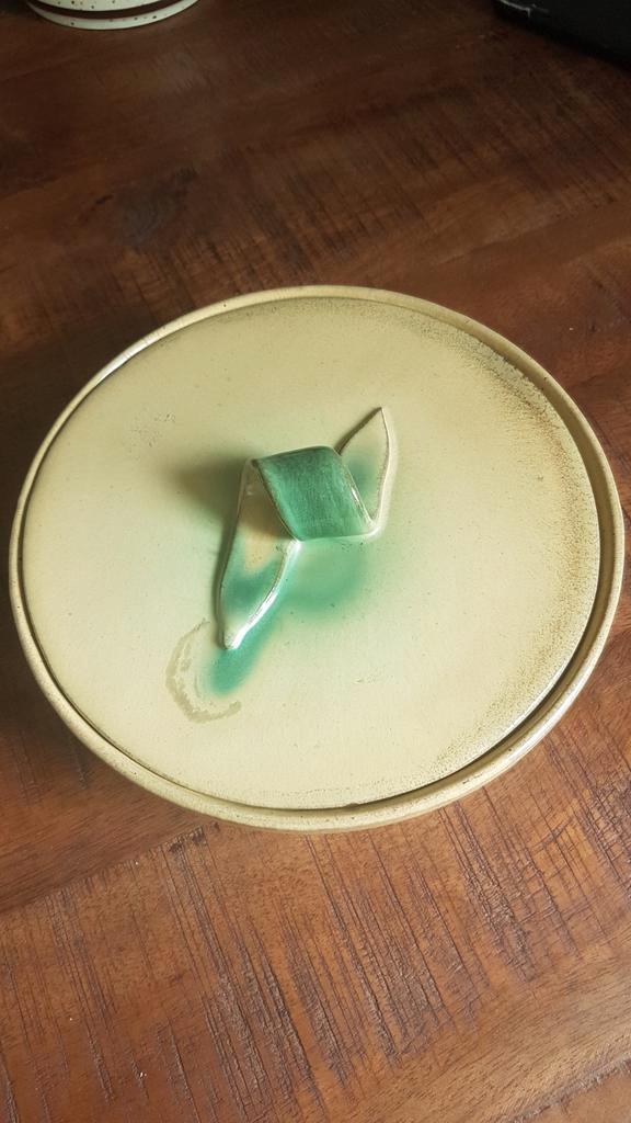 Mooie Mobach Utrecht Aardewerk Schaal met Deksel, Antiek en Kunst, Antiek | Keramiek en Aardewerk, Ophalen of Verzenden