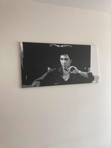 Schilderij - Scarface (110x60 breedte/hoogte) beschikbaar voor biedingen