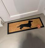 Leuke smalle deurmat teckel, -, -, Rubber, Nieuw