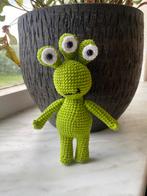 Gehaakte alien knuffel, amigurumi, Hobby en Vrije tijd, Breien en Haken, Ophalen of Verzenden, Nieuw, Haken