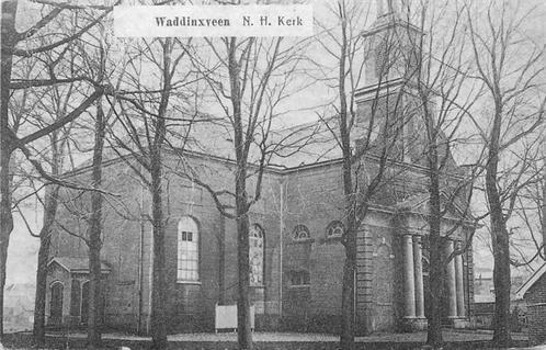 (380-790-007) Waddinxveen NH Kerk, Verzamelen, Ansichtkaarten | Nederland, Zuid-Holland, Verzenden
