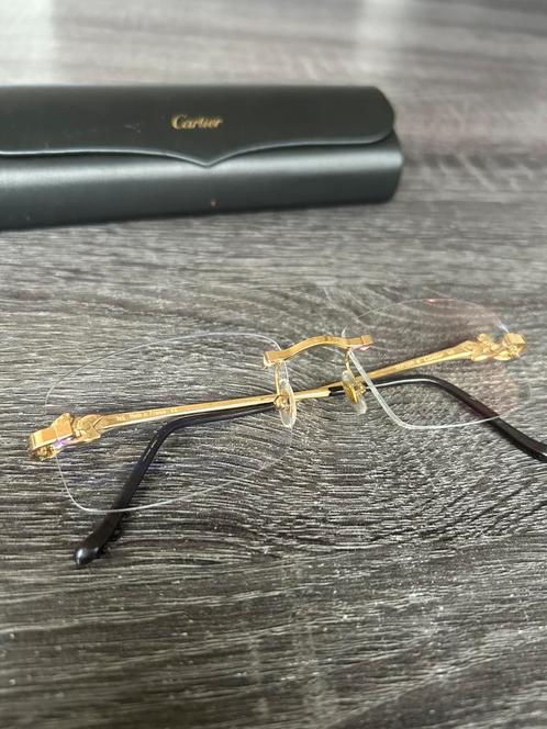 Cartier panthere Geen sterkte computer glazen UNISEX, Sieraden, Tassen en Uiterlijk, Zonnebrillen en Brillen | Heren, Zo goed als nieuw