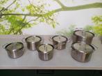 Pannenset rvs 6st Gero, Huis en Inrichting, Keuken | Potten en Pannen, Ophalen, Gebruikt, Pannenset, Rvs