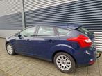 Ford Focus 1.6 EcoBoost Titanium, trekhaak, climatronic comp, Auto's, Ford, Stof, Gebruikt, 150 pk, Blauw